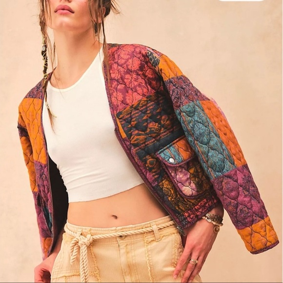 Free People | Peggy Quilted Jacket - Picture 12 of 13